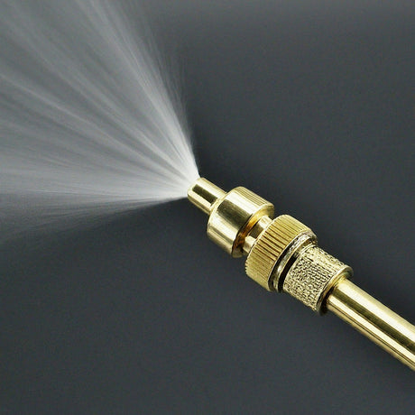Air atomizing spray nozzle