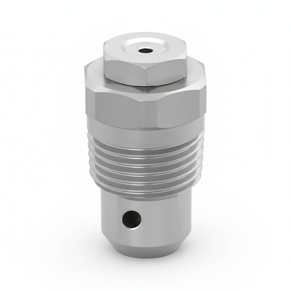 NPBD - 5 - 1/2 - SS β Hollow Cone Spray Nozzle, 1/2" Inlet, 303/304 Stainless Steel - NozzlePro