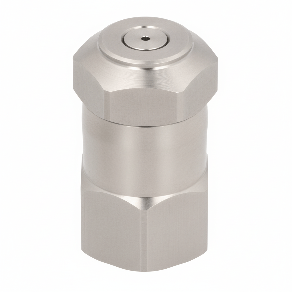 NPFA - 3W - 1/4 - SS – Hydraulic Atomizing Spray Nozzle, 1/4" Inlet, 303/304 Stainless Steel - NozzlePro