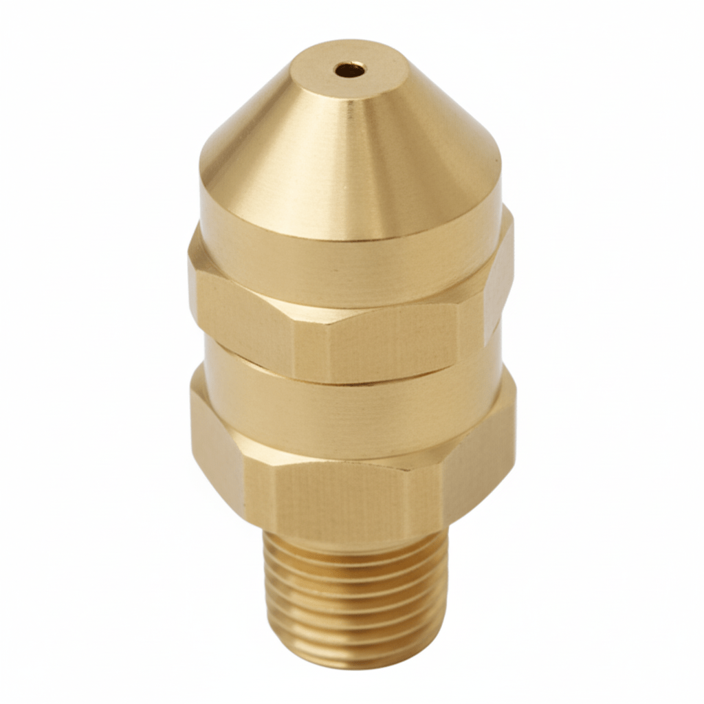 NPGG - 3007 - 1/8 – Full Cone Spray Nozzle, 1/8" Inlet, Brass - NozzlePro