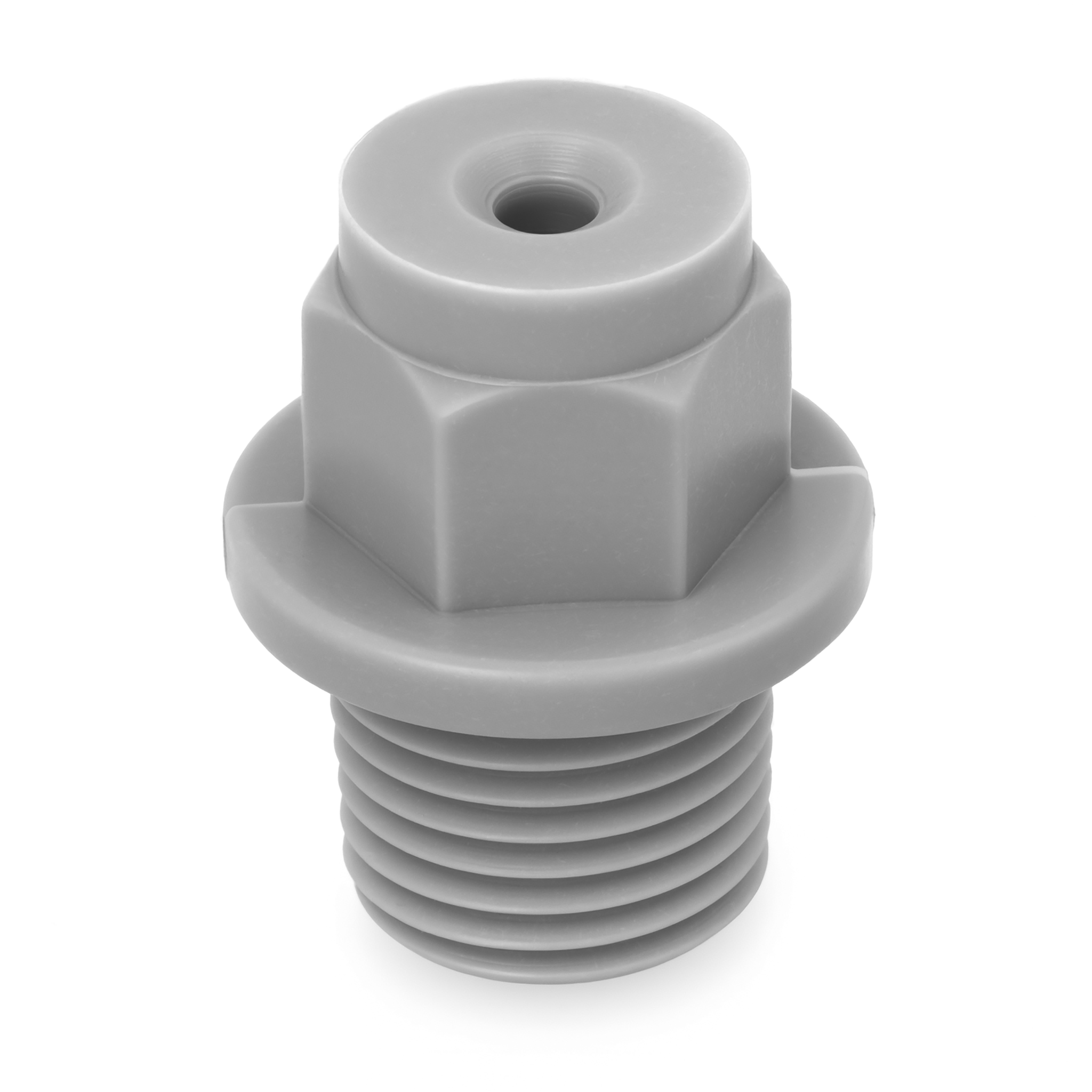 NPHH6 - 3/8 - KY – Full Cone Spray Nozzle, 3/8" Inlet, PVDF - NozzlePro