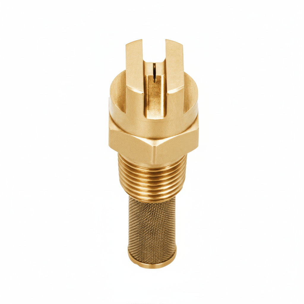 NPHVL - 1505 - 1/8 – Flat Spray Nozzle, 1/8" Inlet, Brass - NozzlePro