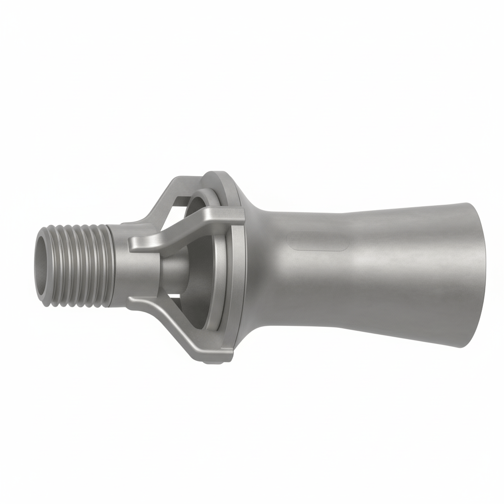 NPK2 - 1/2 - 316 – Eductor Spray Nozzle, 1/2" Inlet, 316L Stainless Steel - NozzlePro