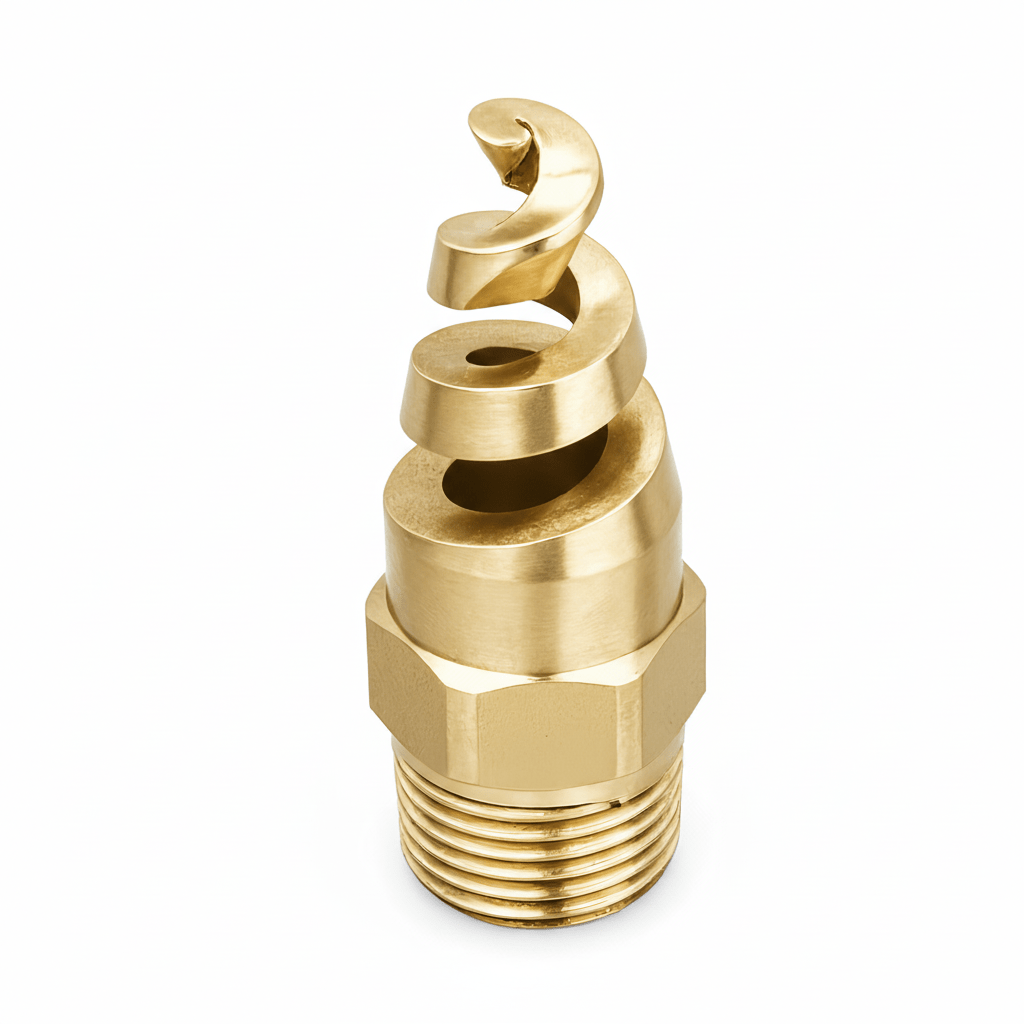 NPSJ - 9020 - 1/4 β Hollow Cone Spray Nozzle, 1/4" Inlet, Brass - NozzlePro
