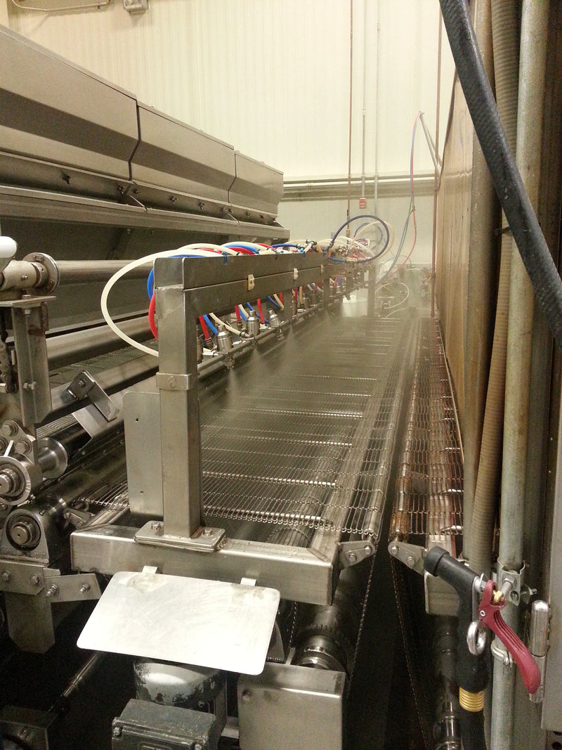 Spray Nozzles for Commercial Bagel Production