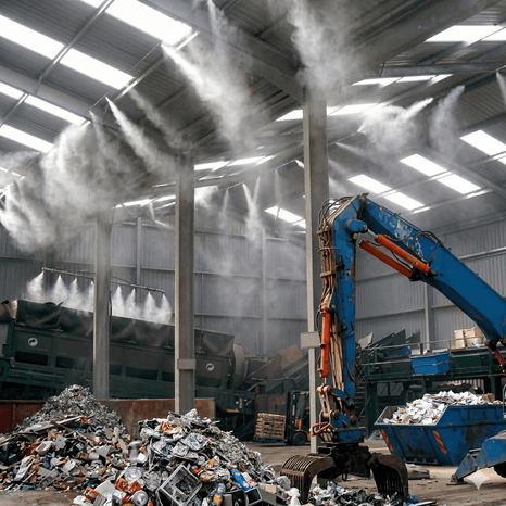 Dry Fog with Low-Pressure Atomizing Nozzles - NozzlePro