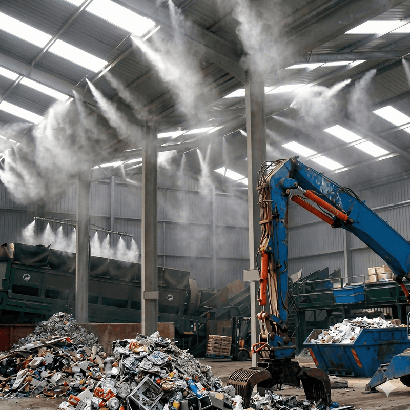 Dry Fog with Low-Pressure Atomizing Nozzles - NozzlePro