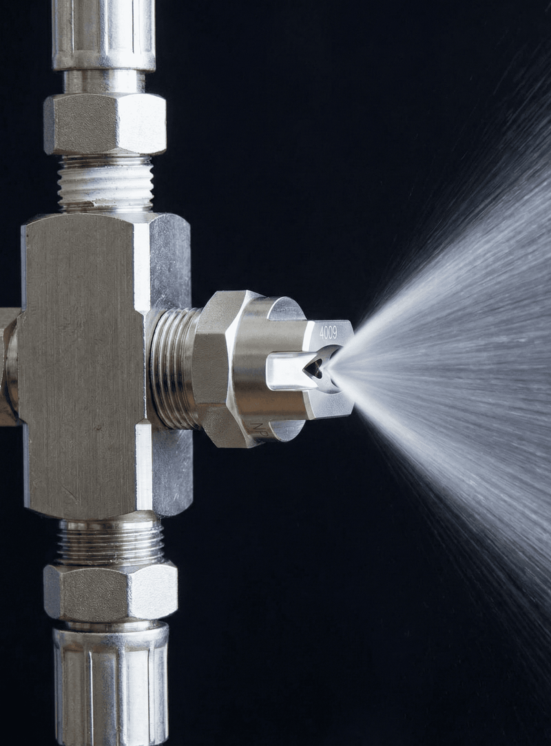 How Spray Pattern & Droplet Size Affect Industrial Processes: A Practical Engineering Guide - NozzlePro