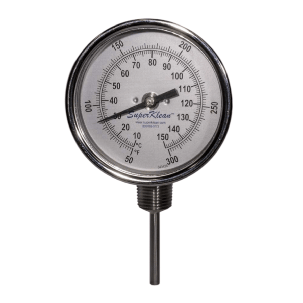 10 Adjustable Angle Temperature Gauge - NozzlePro