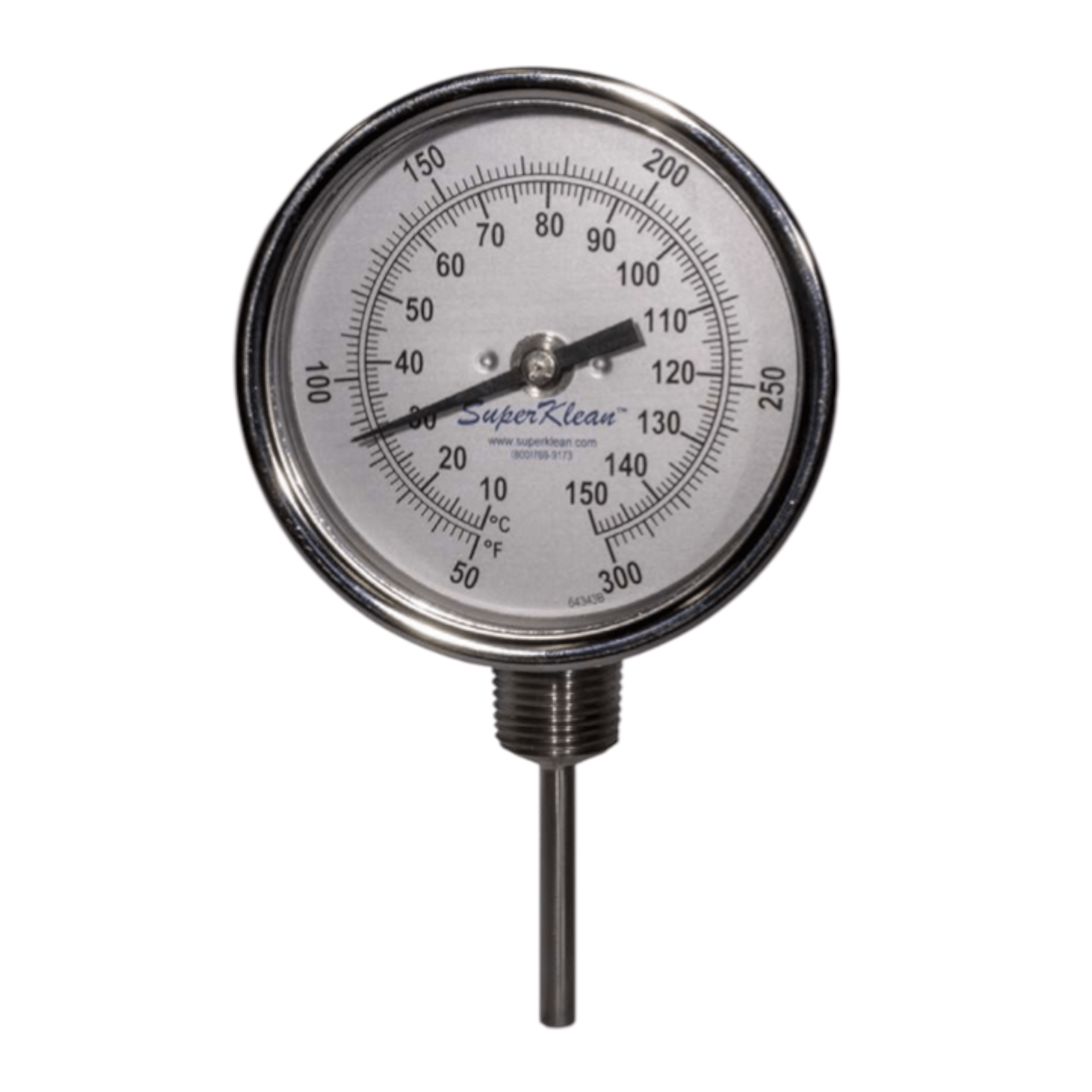 10 Adjustable Angle Temperature Gauge - NozzlePro