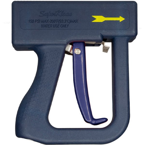 DH150X - DB DuraFlow X bacterially and chemically resistant stainless steel nozzle with dark blue cover - NozzlePro