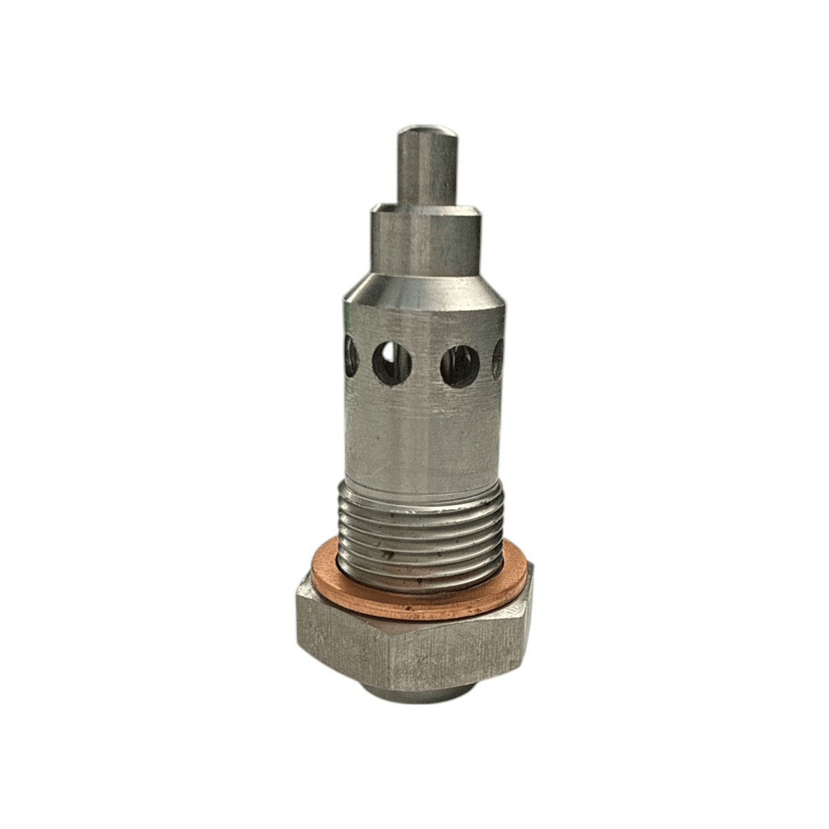 DURA8 - 1B Check valve assembly. Includes check valve poppet, spring, and copper connection gasket. Bronze - NozzlePro