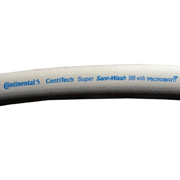 MBW - 50 - 3/4 - HG Antimicrobial Microban Hose - Stainless Steel Hose Guards - NozzlePro