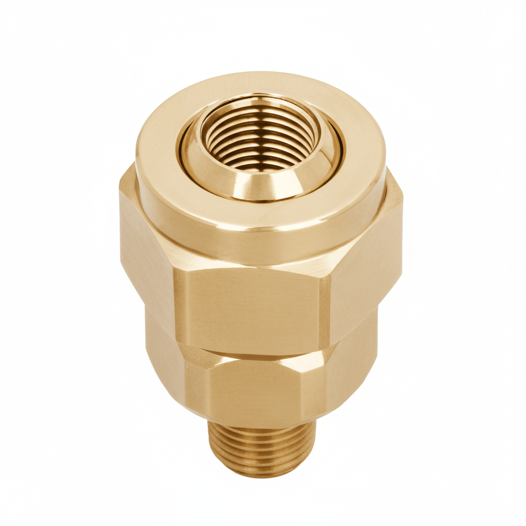NP155 - 3/8X3/8 – Spray Nozzle Accessory, 3/8" Inlet, Brass - NozzlePro