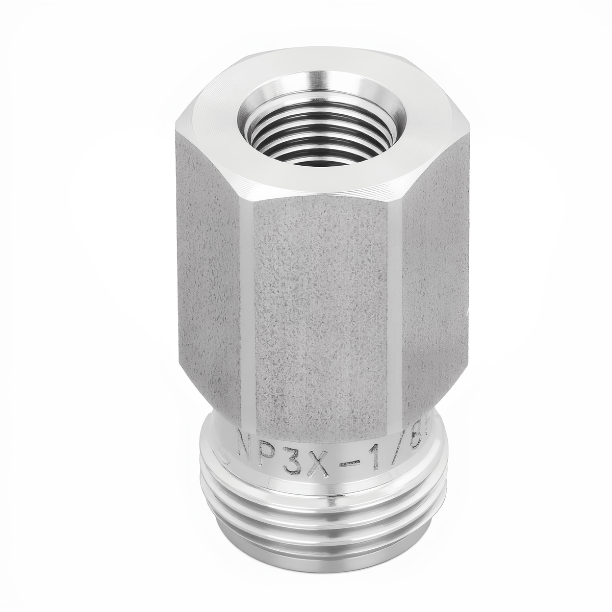 NP3X - 1/4F - SS – ProJet 3X Modular Unit Assembly, 1/4" Inlet, 304 Stainless Steel - NozzlePro