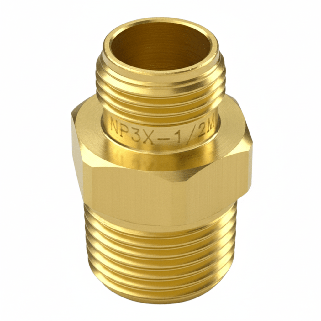 NP3XG - 1/4M – ProJet 3X Modular Unit Assembly Nozzle, 1/4 Inlet, Brass - NozzlePro