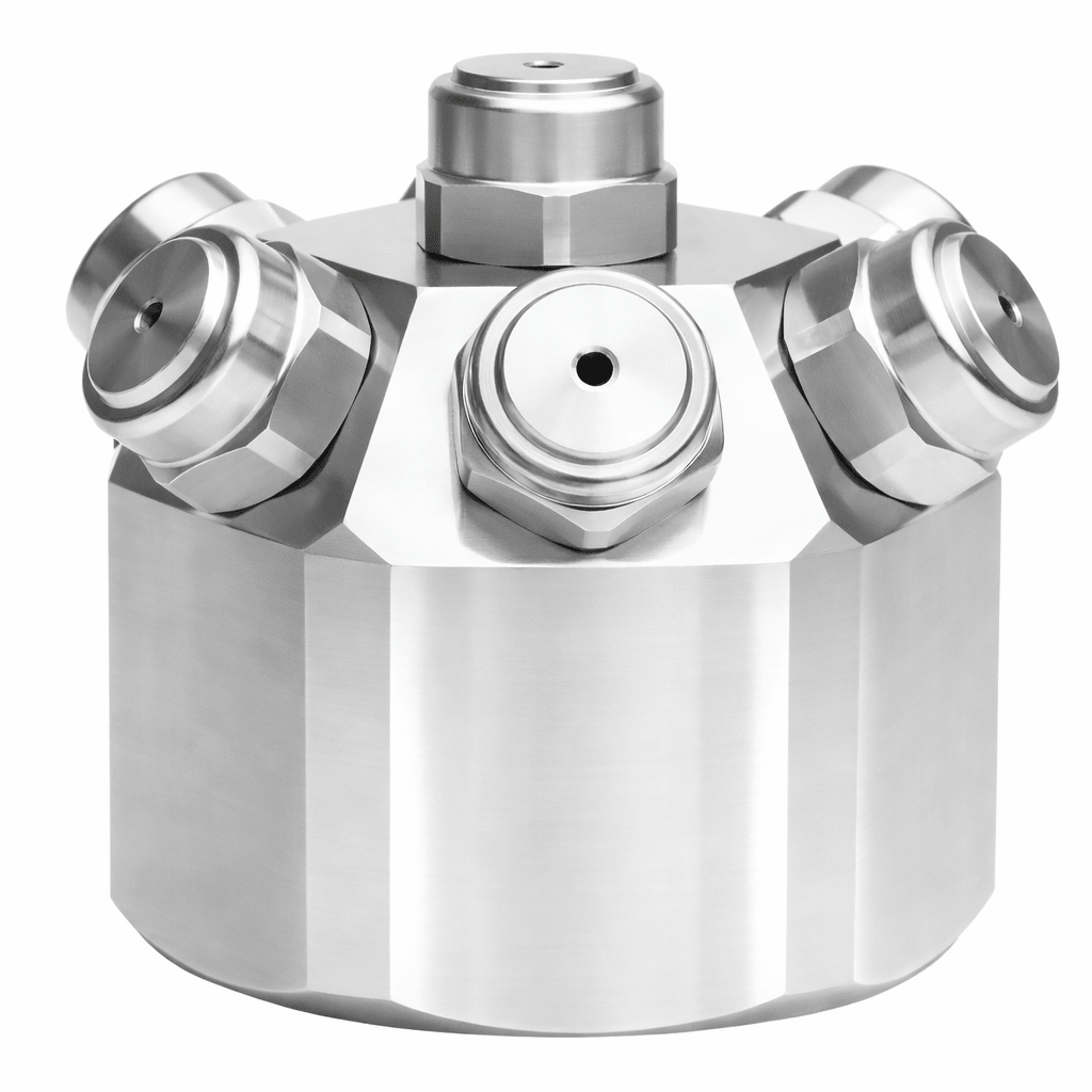 NP7G - 5 - 3/4 - SS – Hydraulic Atomizing, Cluster Nozzle, 3/4 Inlet, 303/304 Stainless Steel - NozzlePro