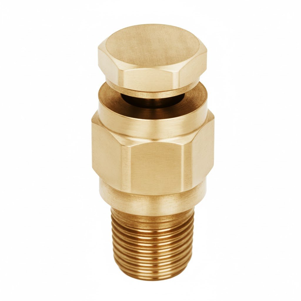 NPAF - .37 - 180 - 1/8 – Hollow Cone Spray Nozzle, 1/8" Inlet, Brass - NozzlePro