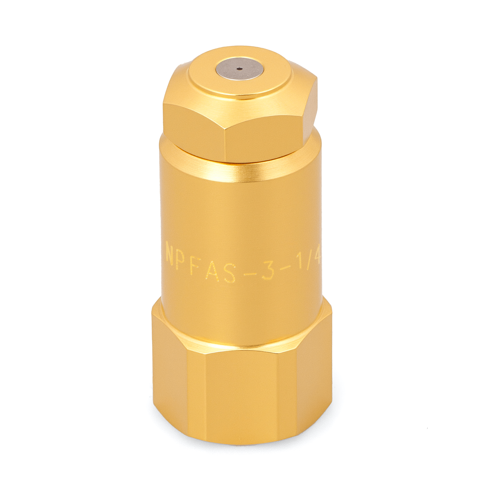 NPFAS - 22 - 1/4 – Hydraulic Atomizing Spray Nozzle, 1/4" Inlet, Brass - NozzlePro