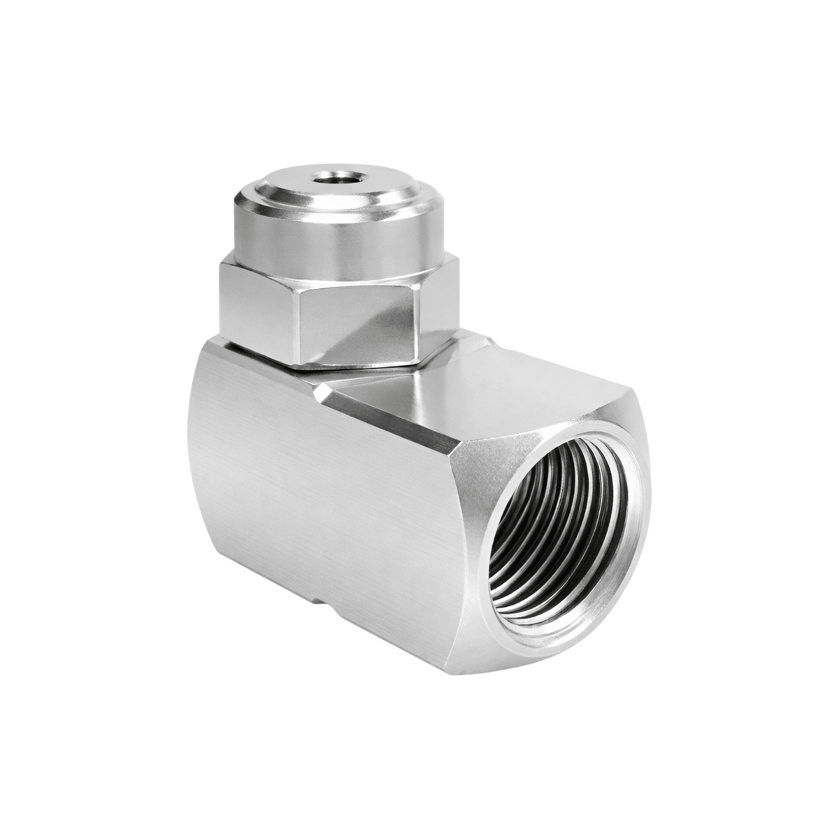 NPFGA - 6.5 - 1/4 - SS – Full Cone Nozzle, 1/4 Inlet, 303/304 Stainless Steel - NozzlePro