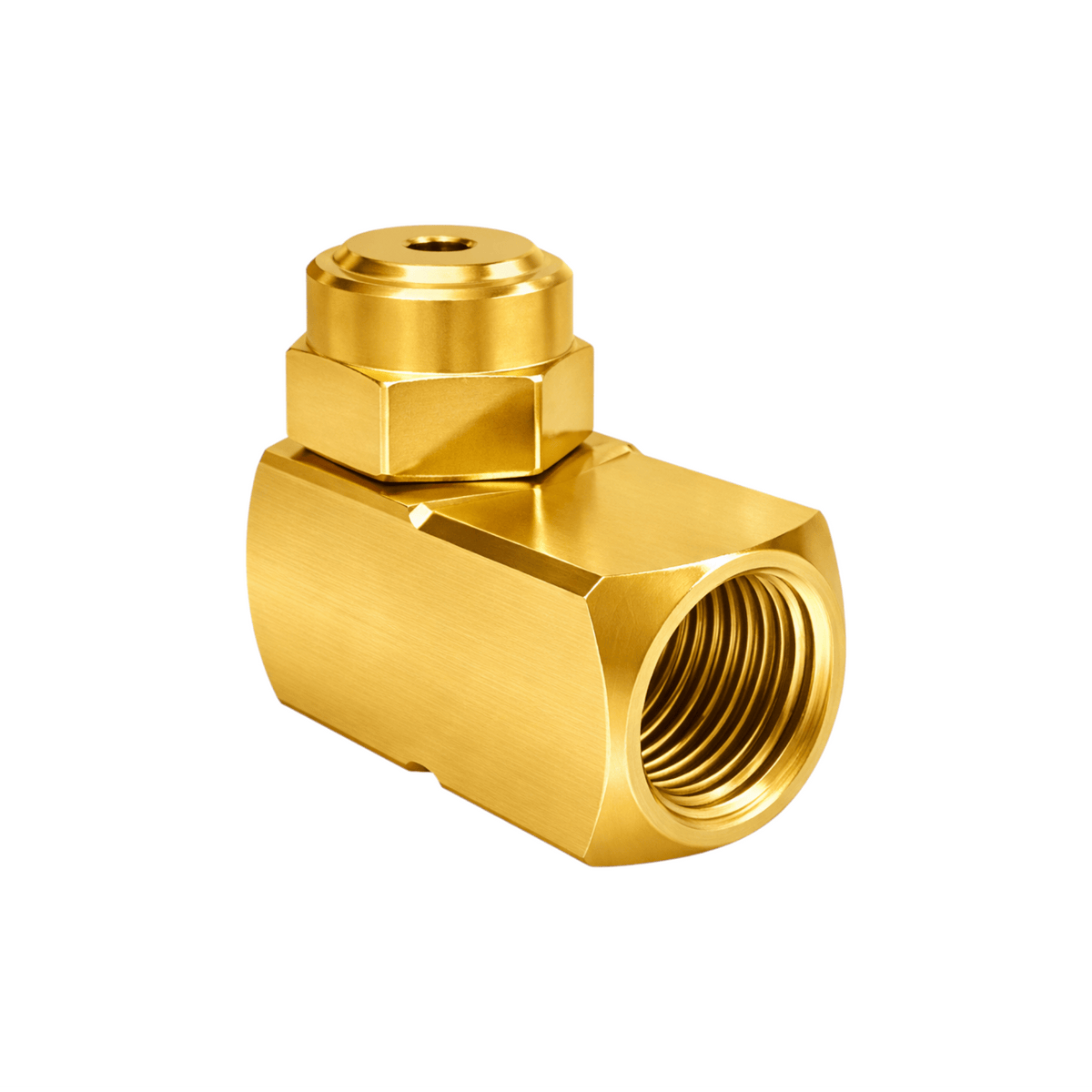 NPFGA - 9.5 - 3/8 – Full Cone Nozzle, 3/8 Inlet, Brass - NozzlePro