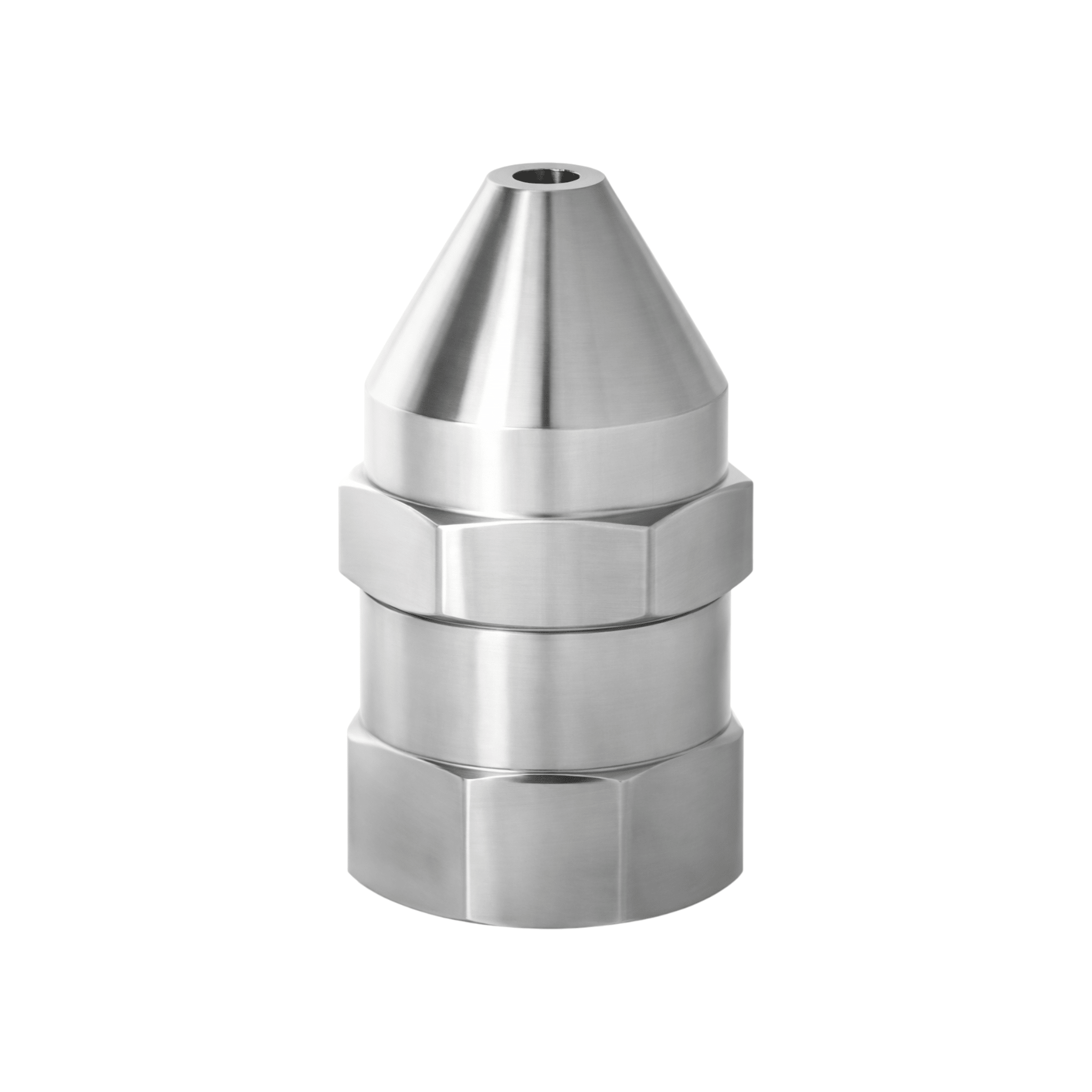 NPG - 3009 - 1/4 - SS – Full Cone Nozzle, 1/4 Inlet, 303/304 Stainless Steel - NozzlePro