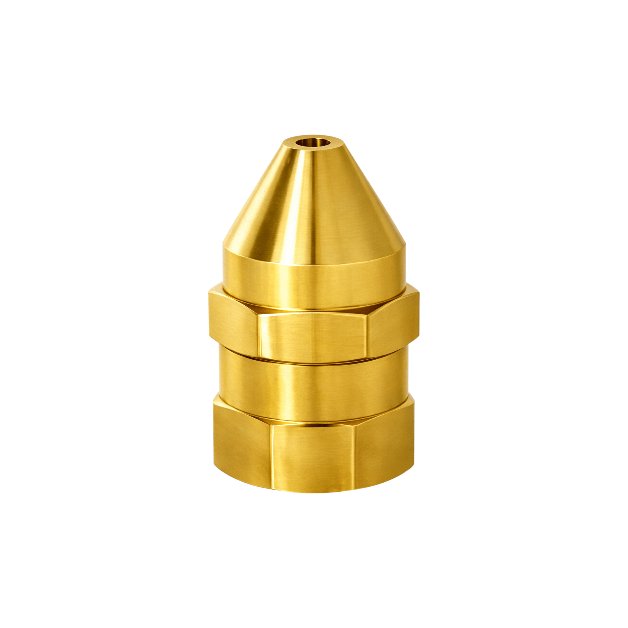 NPG - 3014 - 3/8 – Full Cone Nozzle, 3/8 Inlet, Brass - NozzlePro