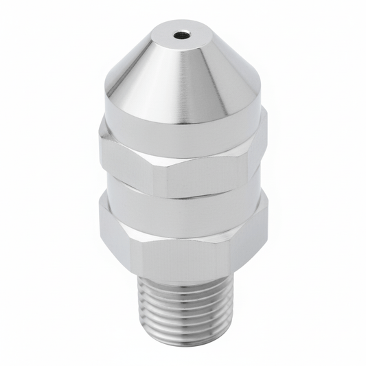 NPGG - 1507 - 1/8 - SS – Full Cone Spray Nozzle, 1/8" Inlet, 303/304 Stainless Steel - NozzlePro