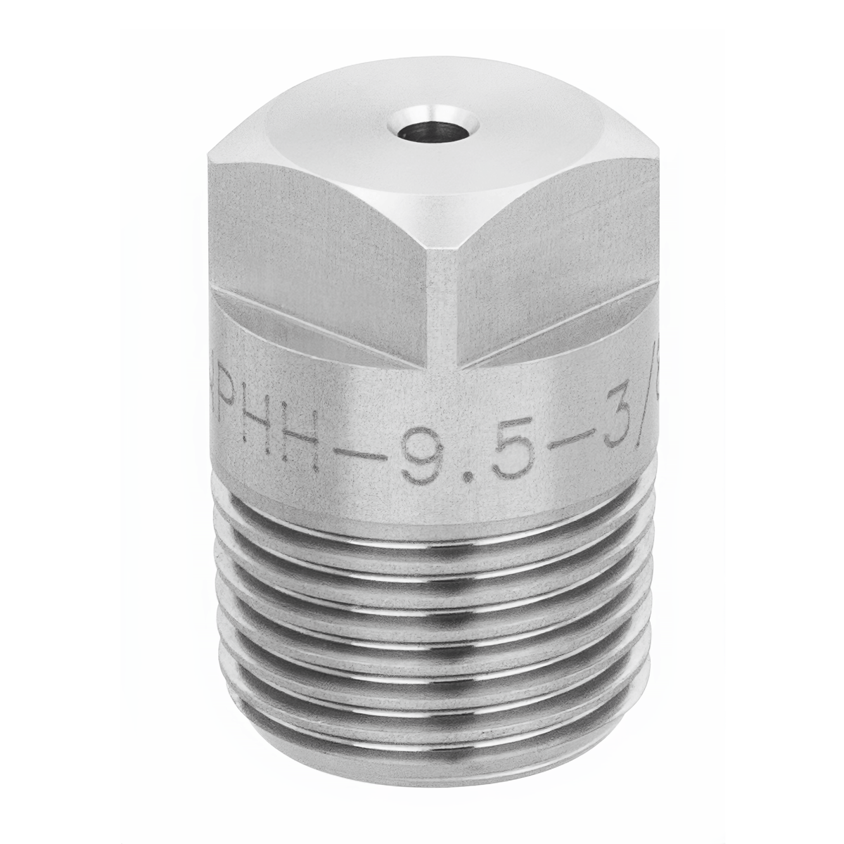 NPHH - 20W - 3/8 - 316 – Full Cone Nozzle, 3/8 Inlet, 316L stainless steel - NozzlePro