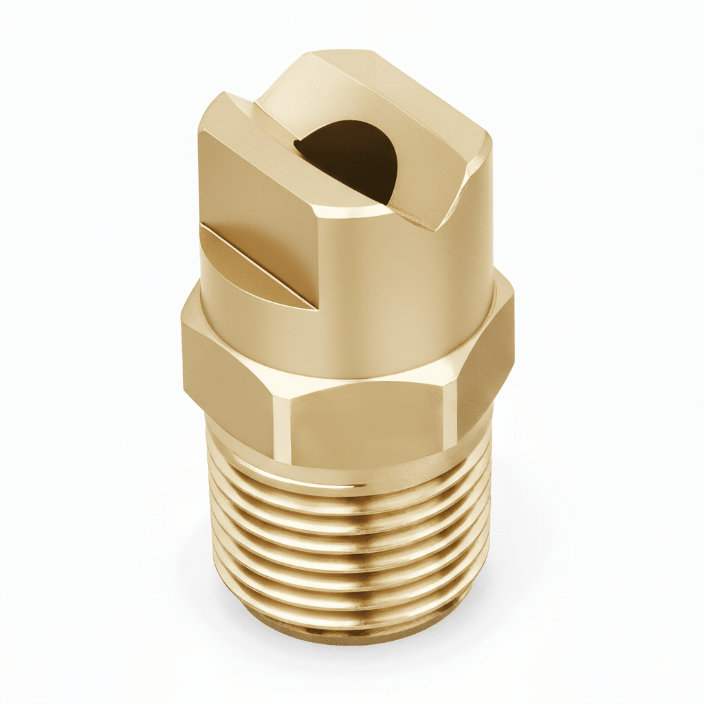 NPHU-5070-1/2 – Flat Nozzle, 1/2 Inlet, Brass - NozzlePro