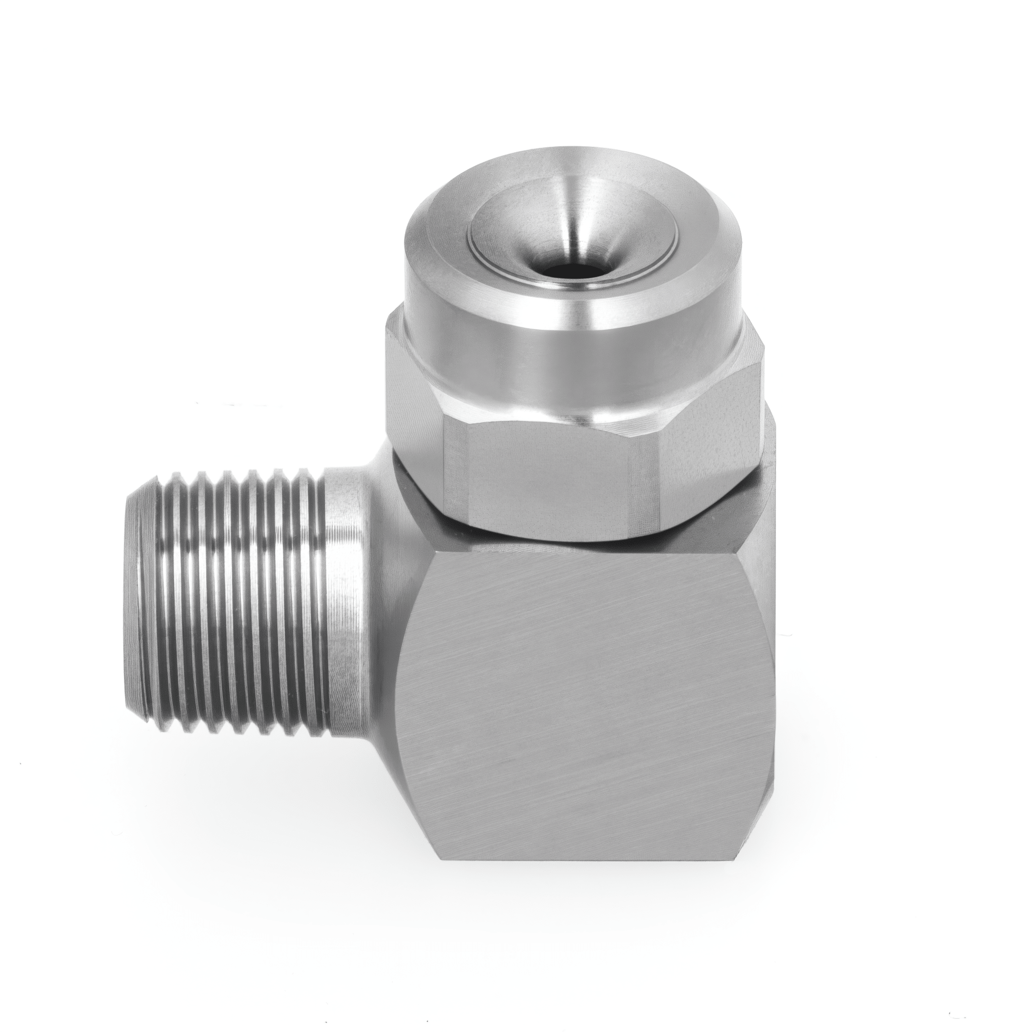 NPMGA - 50W - 1/2 - SS – Full Cone Nozzle, 1/2 Inlet, 303/304 Stainless Steel - NozzlePro