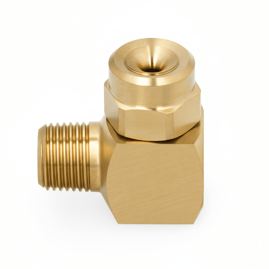 NPMGA - 8W - 1/8 – Full Cone Nozzle, 1/8 Inlet, Brass - NozzlePro