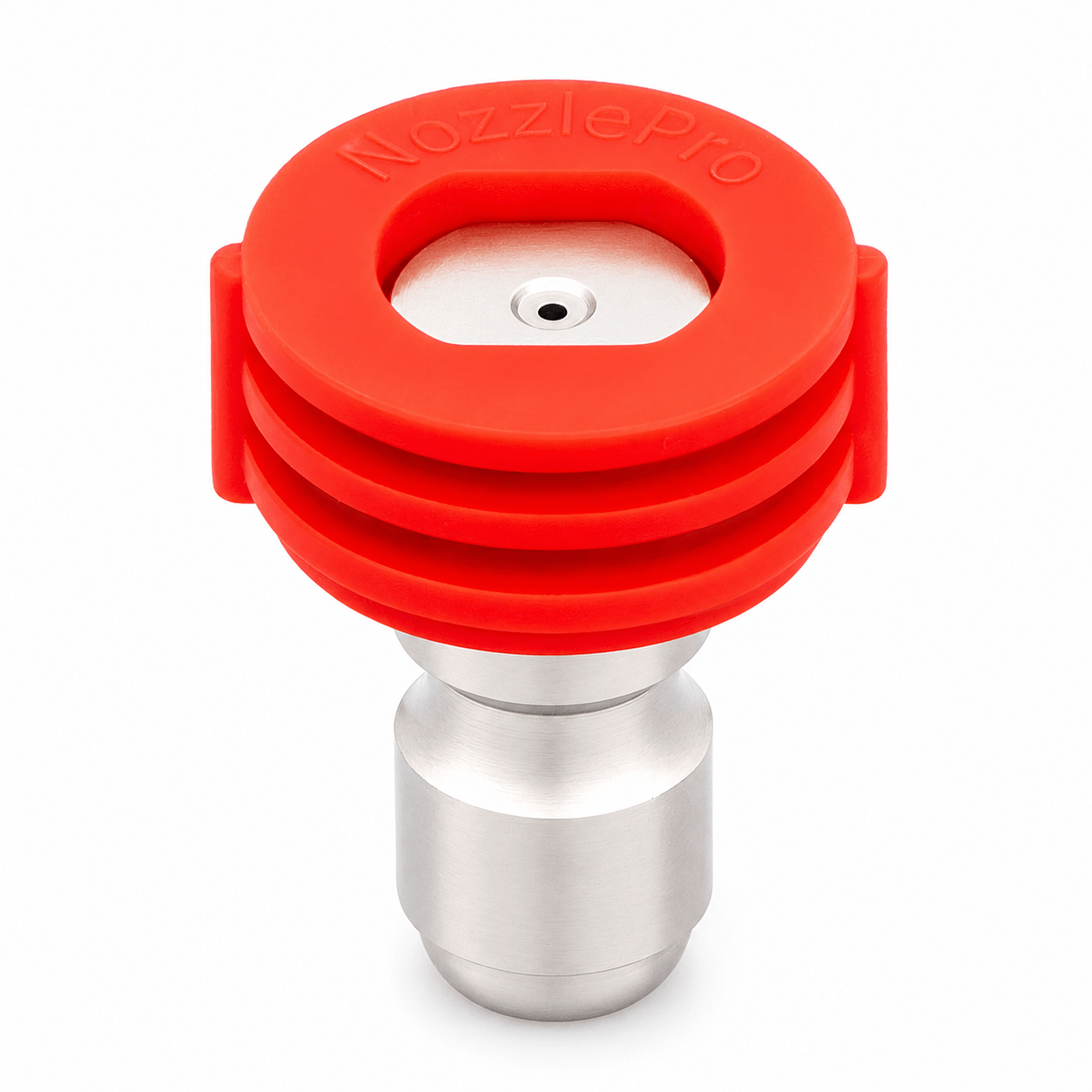 NPQC-0006 – High Pressure, Solid Stream Nozzle, Hardened Stainless Steel - NozzlePro