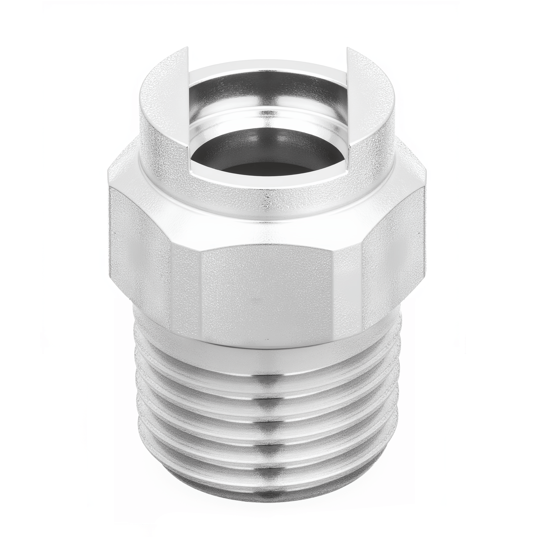 NPQJJS - 1/8 - 316 – Pro - Quick Connect Assembly, 1/8" Inlet, 316L Stainless Steel - NozzlePro