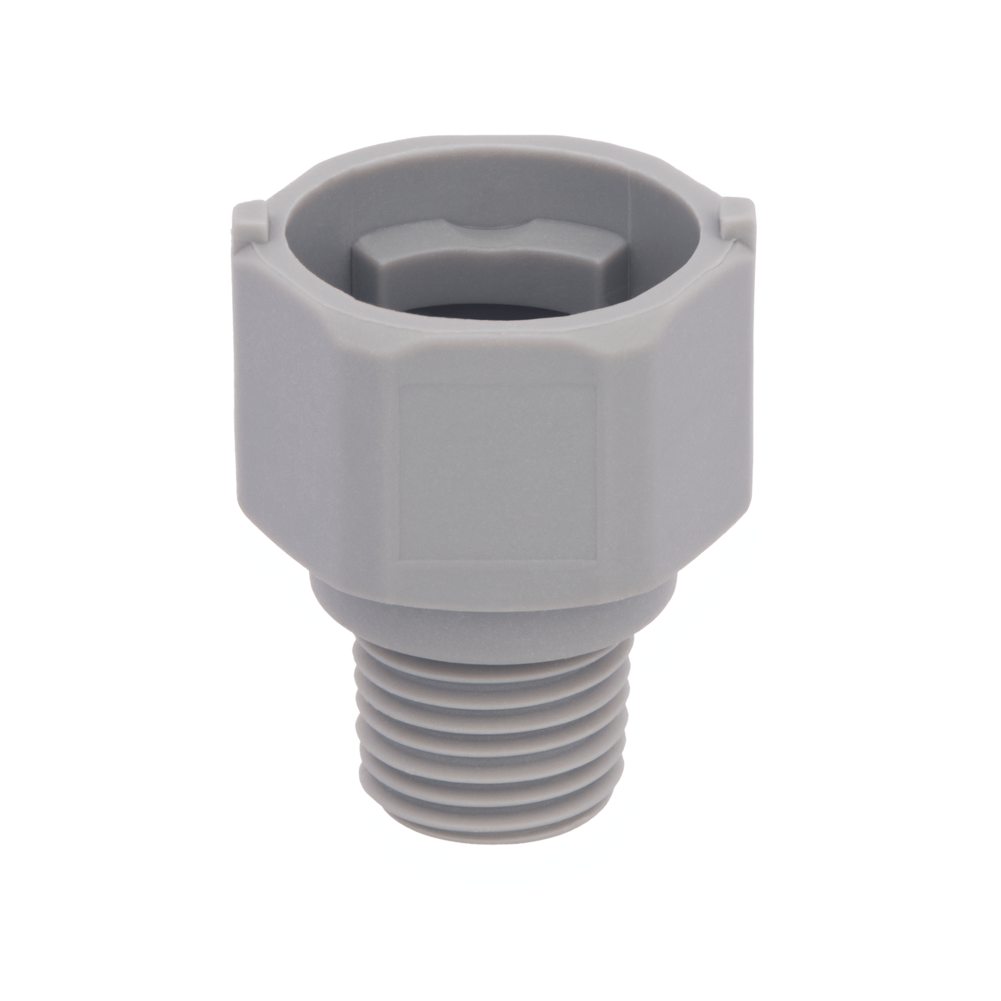 NPQPP - 1/4 - PP – Adjustable Spray Nozzle, 1/4" Inlet, Polypropylene - NozzlePro