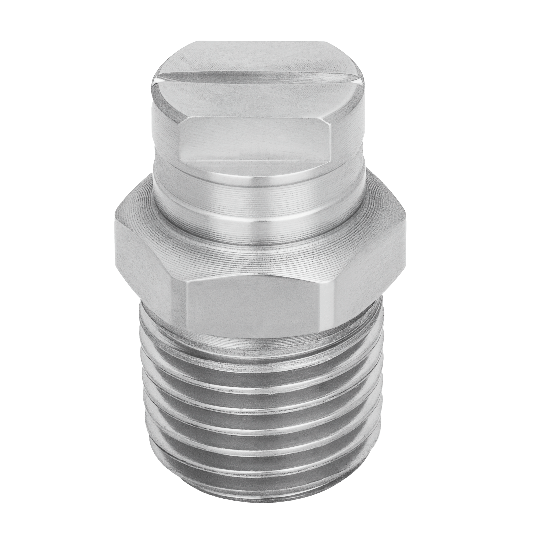 NPSAMEG - 6505 - 1/4 – High Pressure Spray Nozzle, 1/4" Inlet, Hardened Stainless Steel - NozzlePro