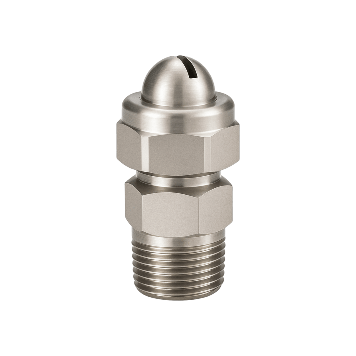 NPTBL - 1/4 - SS – ProJet Air Nozzle, 1/4 Inlet, 303/304 stainless steel - NozzlePro