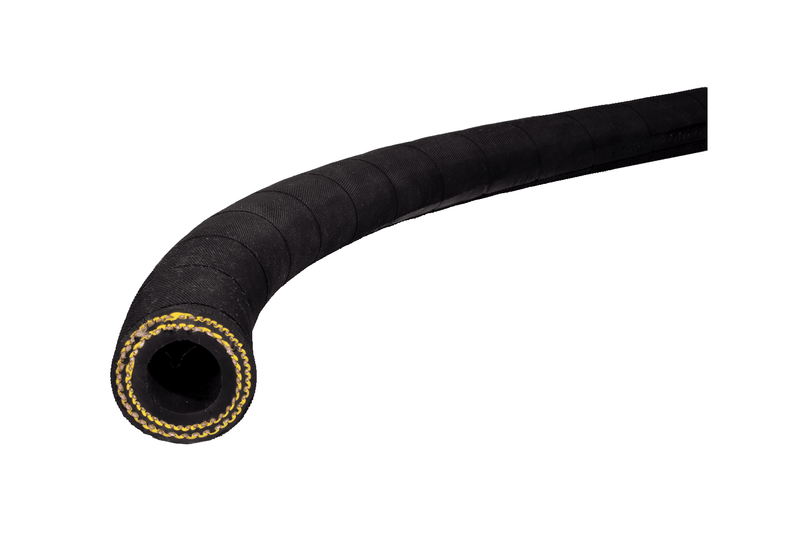 UBS - 75 - 5/8 - FGHT - S - HG Abrasion Resistant EPDM Hot Water Hose - Garden Hose Adapter (FGHT) - Stainless Steel & Hose Guards - NozzlePro